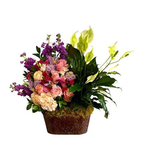 Flower Arrangement/Plant Combination 2